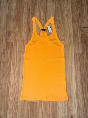 NWT Theory Ribbed Tank Top Size Medium